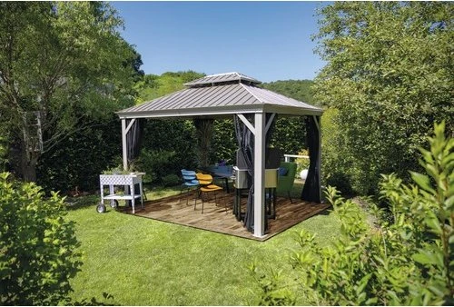 Sojag Messina Pavillon 12x20 champagner