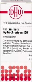 DHU Histaminum Hydrochloricum D6 Globuli, 10g