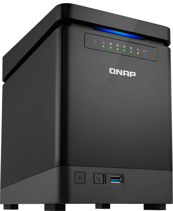 QNAP Turbo Station TS-453mini-2G, 2GB RAM, 2x RJ-45 1000Base-T, 3x USB-A 3.0