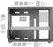 Mars Gaming MC-LCD Black, Glasfenster Vorschaubild