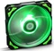 Nox Xtreme H-Fan LED grün, 120mm Vorschaubild