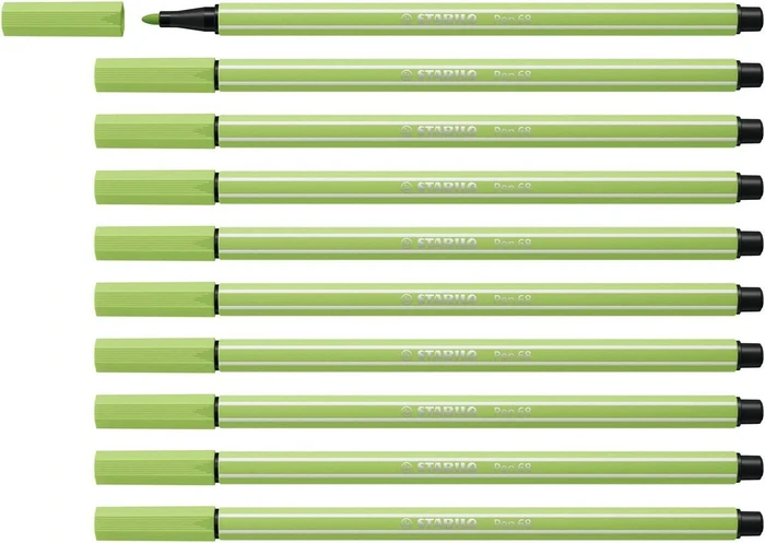 STABILO Pen 68 pistaziengrün, 10er-Pack