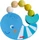 HABA Greifling Rasselwal (2013799001)