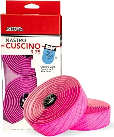 Silca Nastro Cuscino 3.8mm Lenkerband neon pink