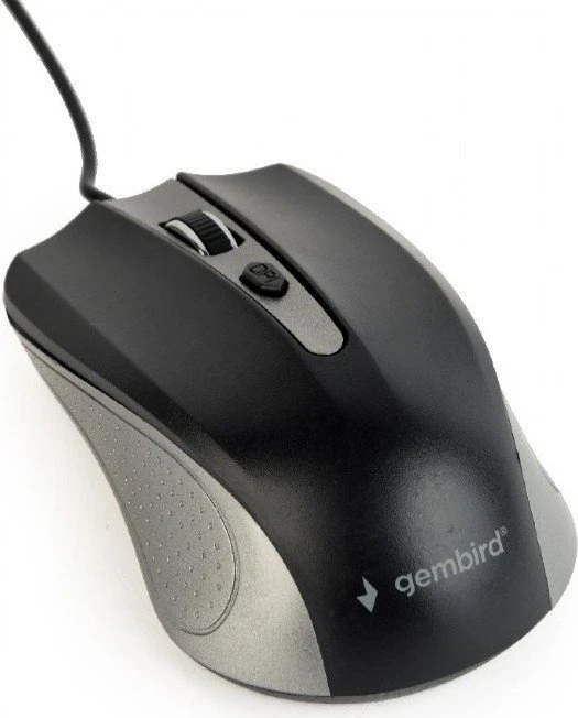 Gembird Optical Mouse 4B-01 grau/schwarz, USB