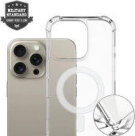 4smarts Hybrid Case Ibiza MagSafe für Apple iPhone 16 Pro Max transparent