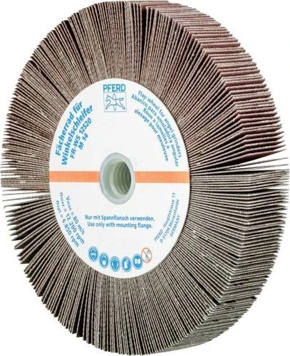 Pferd FR WS 12520 M14 A 240 Lamellenschleifwalze K240, 125x20mm, 2 Stück