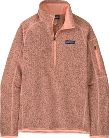 Patagonia Better Sweater 1/4-Zip Fleece Pullover peach sherbet (Damen)
