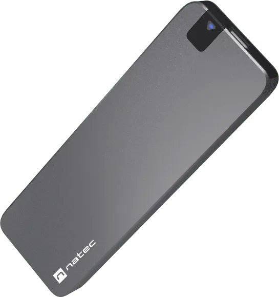 Natec Rhino M.2 NVMe, grau, USB-C 3.1