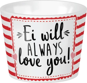 Sheepworld Eierbecher Ei will always love you!