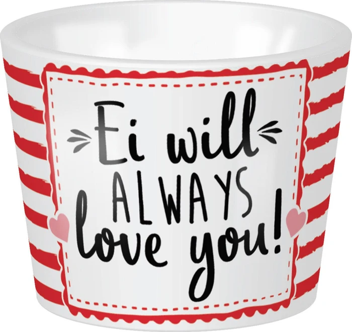 Sheepworld Eierbecher Ei will always love you!