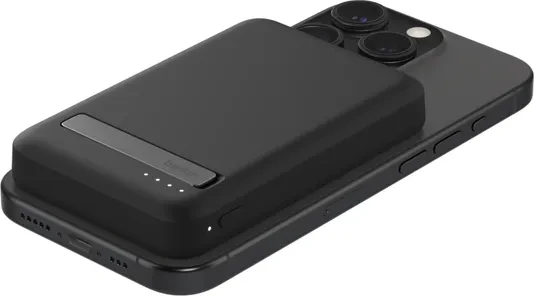 Belkin BoostCharge Pro Magnetische Powerbank mit Qi2 (15W) 5000mAh schwarz