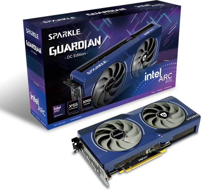 Sparkle Arc B570 GUARDIAN OC, SB570G-10GOC, 10GB GDDR6, HDMI, 3x DP