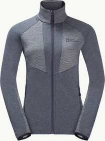 Jack Wolfskin Blattsteig FZ Jacke graphite (Damen)