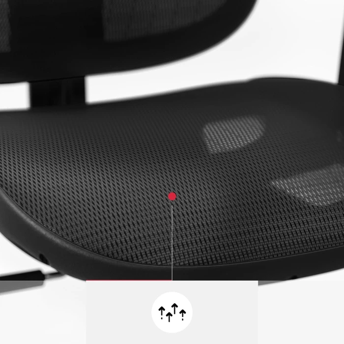 Diablo Chairs V-Basic Ergonomischer Bürostuhl, schwarz/schwarz