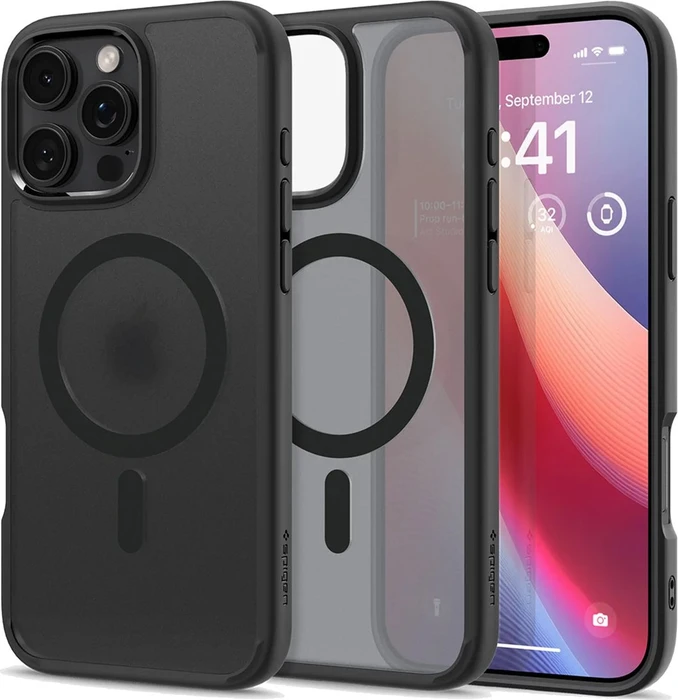 Spigen Ultra Hybrid (MagFit) für Apple iPhone 16 Pro Max frost black