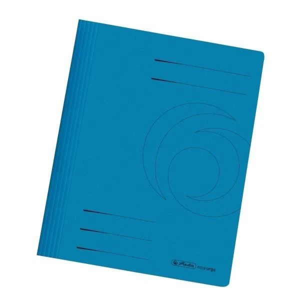 Herlitz Intensiv Schnellhefter Karton, A4, blau