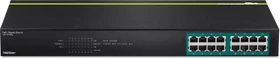TRENDnet TPE-TG Rackmount Gigabit Switch, 16x RJ-45, 246W PoE+ (TPE-TG160g)