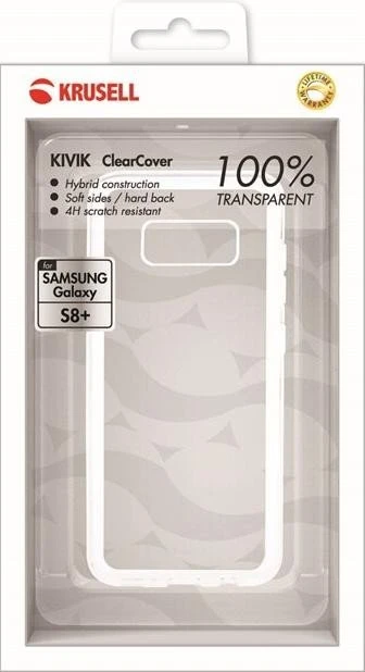 Krusell Kivik für Samsung Galaxy S8+ transparent