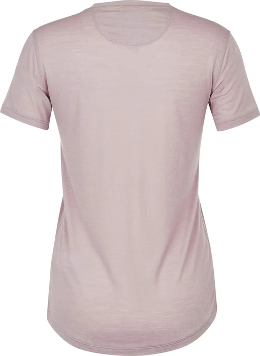 Patagonia Capilene Cool Merino Graphic Funktionsshirt kurzarm fitz roy fader/stingray mauve (Damen)