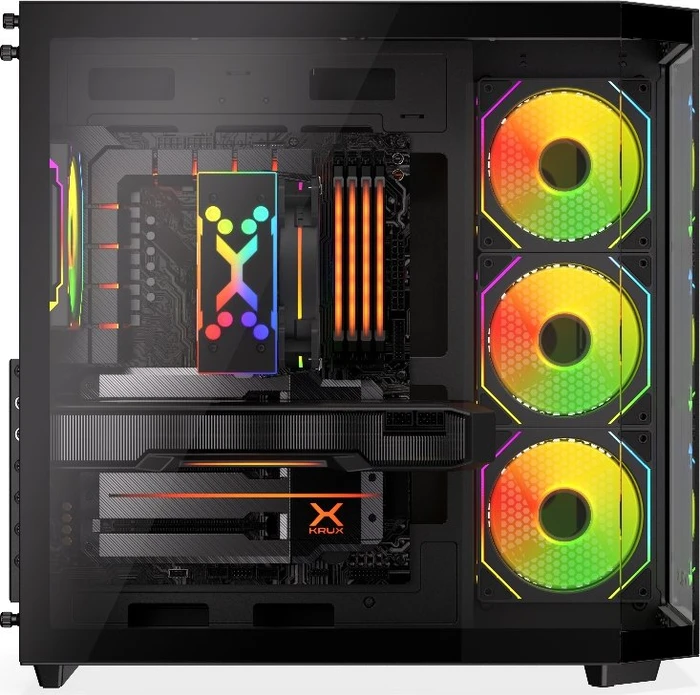 Krux Empero Black, Glasfenster