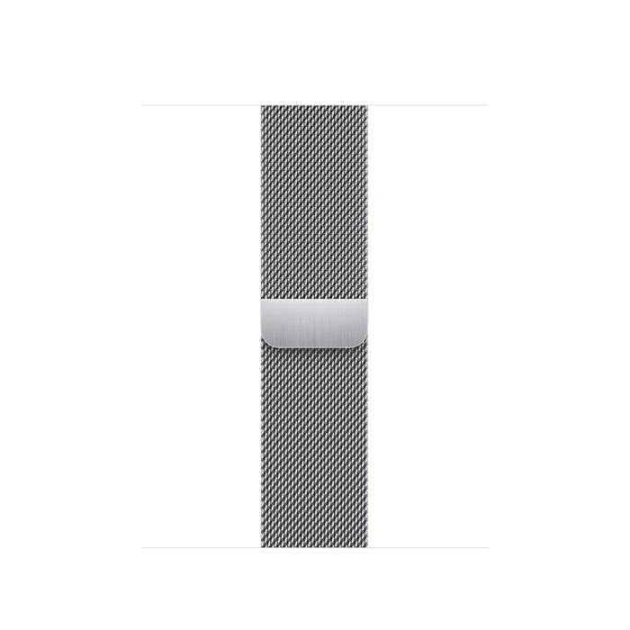 Apple Watch Series 7 (GPS + Cellular) 41mm Edelstahl silber mit Milanaise-Armband silber