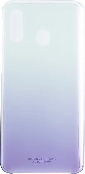 Samsung Gradation Cover für Galaxy A40 violett