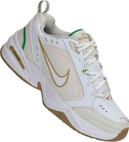 Nike Air Monarch IV white/phantom/lucky green/metallic gold (Herren)