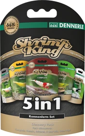 Dennerle Shrimp King 5 in 1 Garnelenfutter Kennenlern-Set, 30g