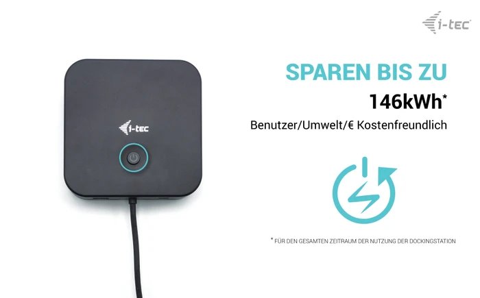 i-tec Dual DP Docking Station, USB-C 3.1 [Stecker]