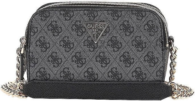 Guess Noelle 4G-Logo Umhängetasche coal logo