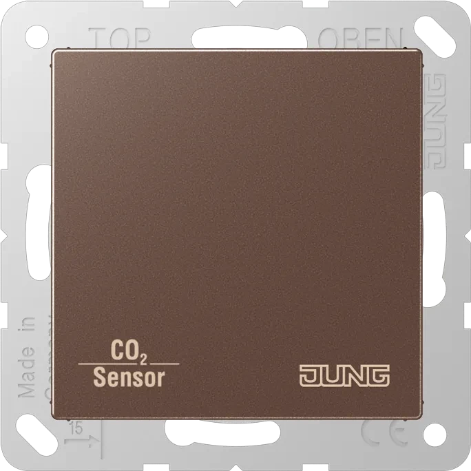 Jung KNX CO2-Sensor 2-fach Mokka, Multisensor