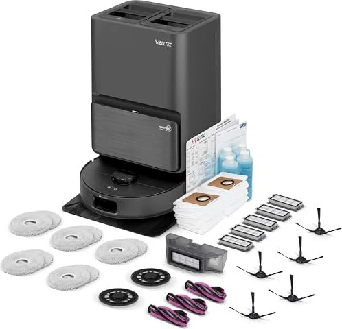 Welltec Probot R90 Pro Saug-/Wischroboter inkl. Absaug-/Reinigungsstation