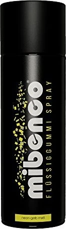 mibenco Flüssiggummi Spray neon gelb matt 400ml