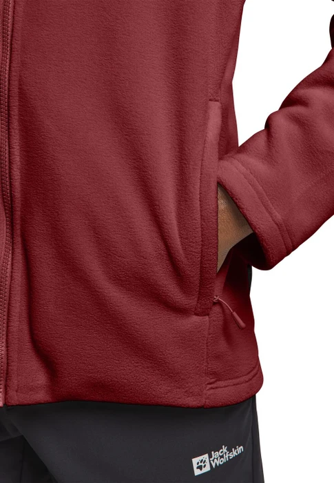 Jack Wolfskin Winterstein FZ Funktionsjacke deep ruby (Herren)
