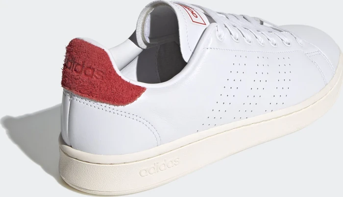 adidas Advantage cloud white/vivid red (Herren)