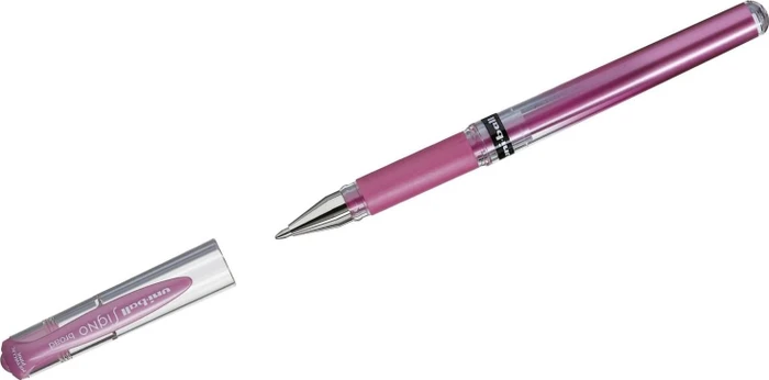 Uni-Ball Signo Broad UM-153 Gelroller (Mine) pink metallic
