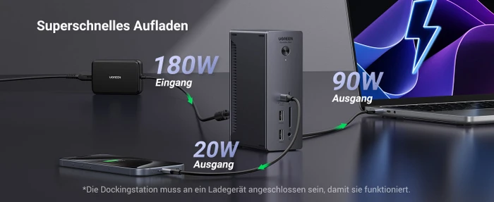 Ugreen Revodok Max 213 (EU), Thunderbolt 4 [Buchse]