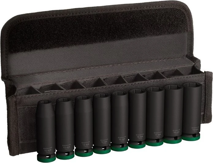 Bosch Professional PRO Impact Steckschlüsselsatz inkl. Tasche, 9-tlg.
