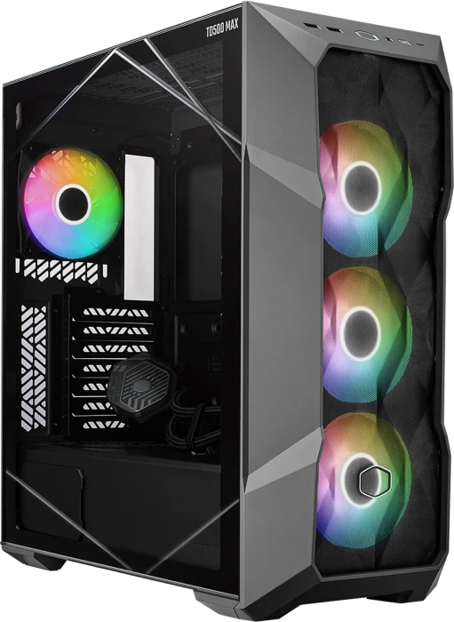 Cooler Master TD500 Max Gunmetal, grau, Glasfenster, 850W ATX