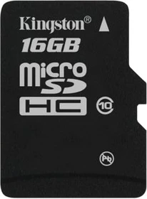Kingston 16GB, Class 10