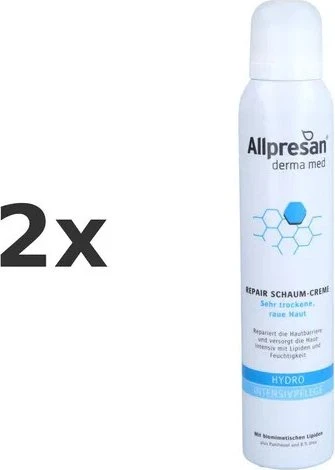 Allpresan derma med Hydro Intensivpflege Schaum-Creme, 200ml