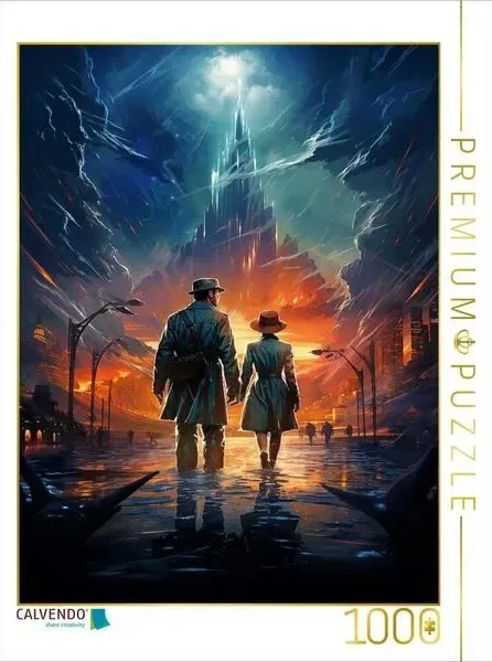 Calvendo Die Festung der Zeit - historisches Filmplakat zu einem Film, der nie gedreht wurde