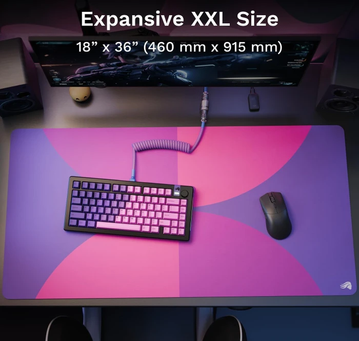 Glorious GMP 2 Edgeless Gaming Mauspad XXL, 915x460mm, Nebula