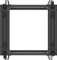 Lanberg Open Rack Series 19" Open Frame Rack 15HE, 4-Pfosten, mit Rollen, Flat Pack, tiefenverstellbar, 576-1033mm, RAL 9004, 657mm tief Vorschaubild