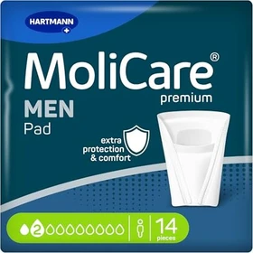 Hartmann MoliCare Premium Men 2 Tropfen Hygieneeinlage, 14 Stück