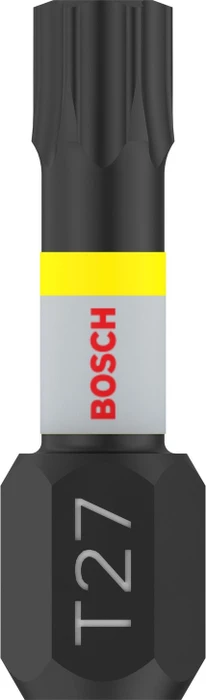 Bosch Professional Impact Torx Bit 1/4", T27x25mm, 2 Stück