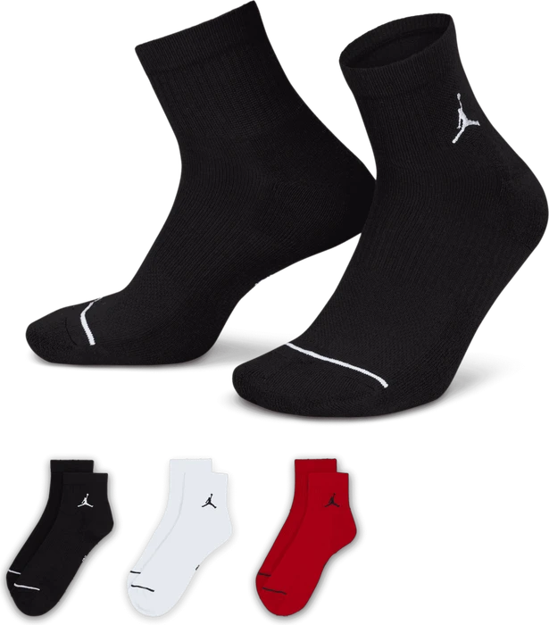 Nike Jordan Everyday Ankle Socken, 3 Paare