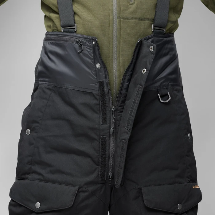 Fjällräven Polar Bib Hose lang schwarz (Herren)