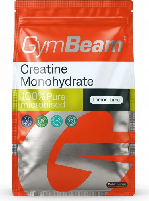 GymBeam Kreatin Monohydrat Zitrone/Limette 250g